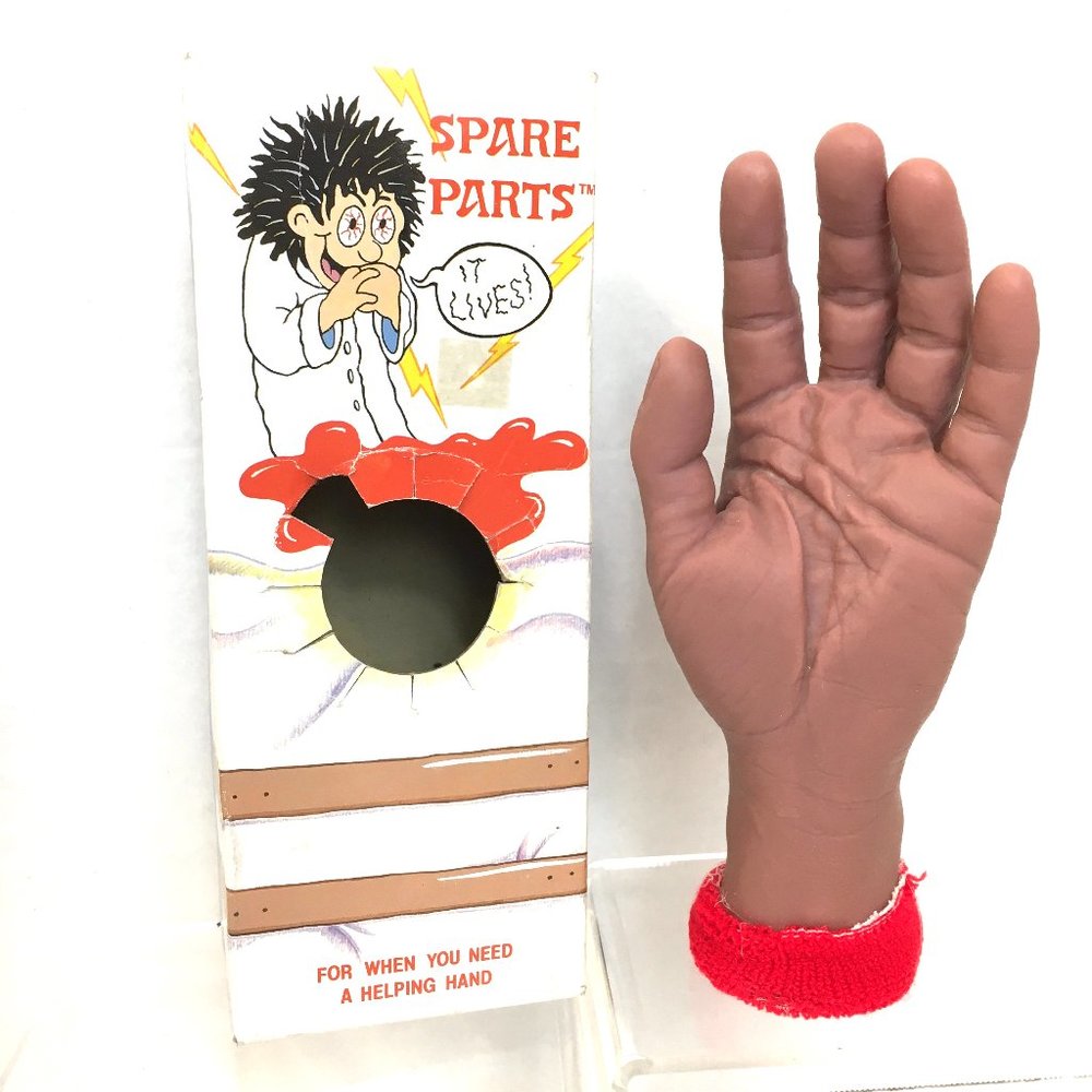 Realistic Hand Spare Parts Prop Russ Berrie Vintage 80’s